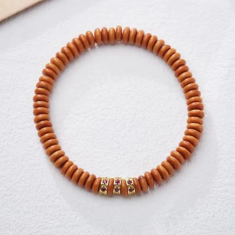 Bracelet en pierre naturelle Dopamine pour femmes, arc-en-ciel, or, diamant, tablette multi-trésor, 