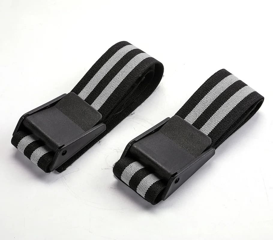 Bande rigide de Restriction du flux sanguin BFR pour bras, jambes, fessiers, entraînement BFR, bande