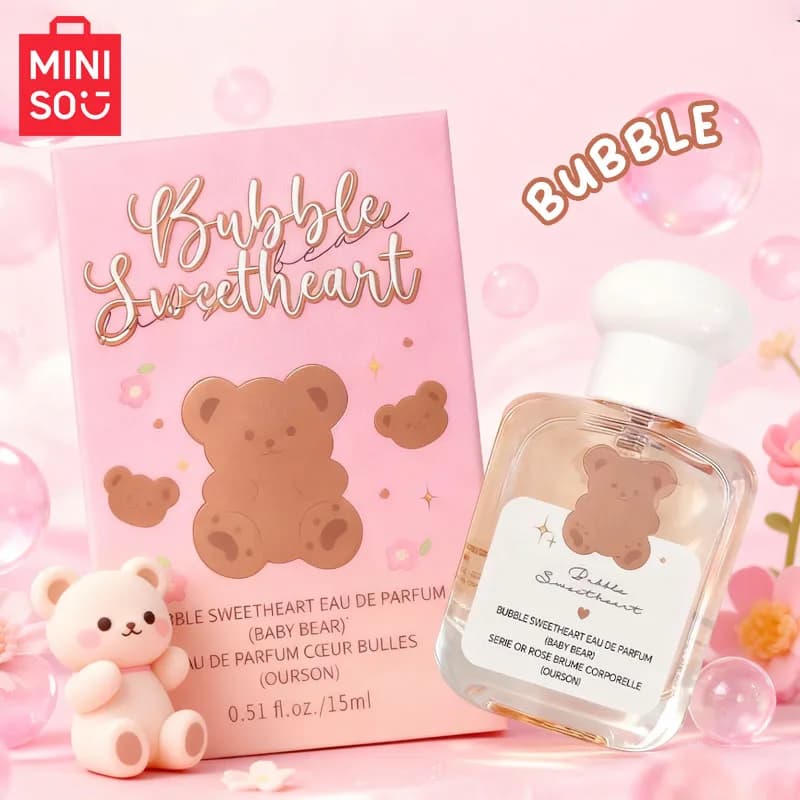 MINISO BUBBLE SWEETHEART femmes Parfum Original luxe Floral Eau De Parfum concepteur Parfum pour fem