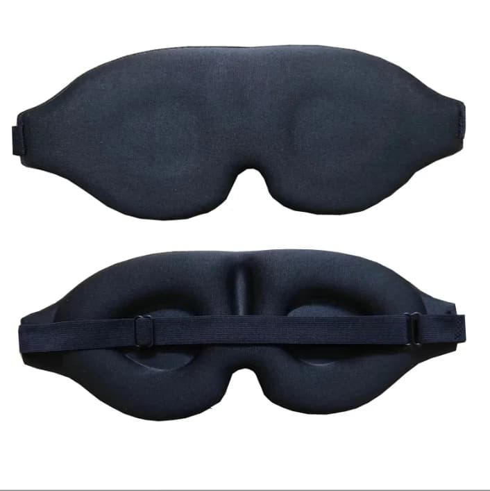 Masque pour les yeux pour dormir, bonnet profilé 3D, bandeau Concave moulé, masque de nuit bloquant 