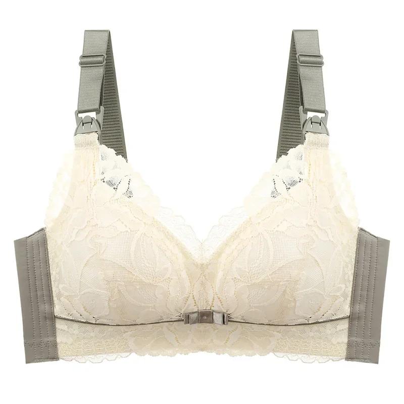 Soutien-gorge froncé pour éviter l'affaissement post-partum, sous-vêtements pour femmes enceintes, s