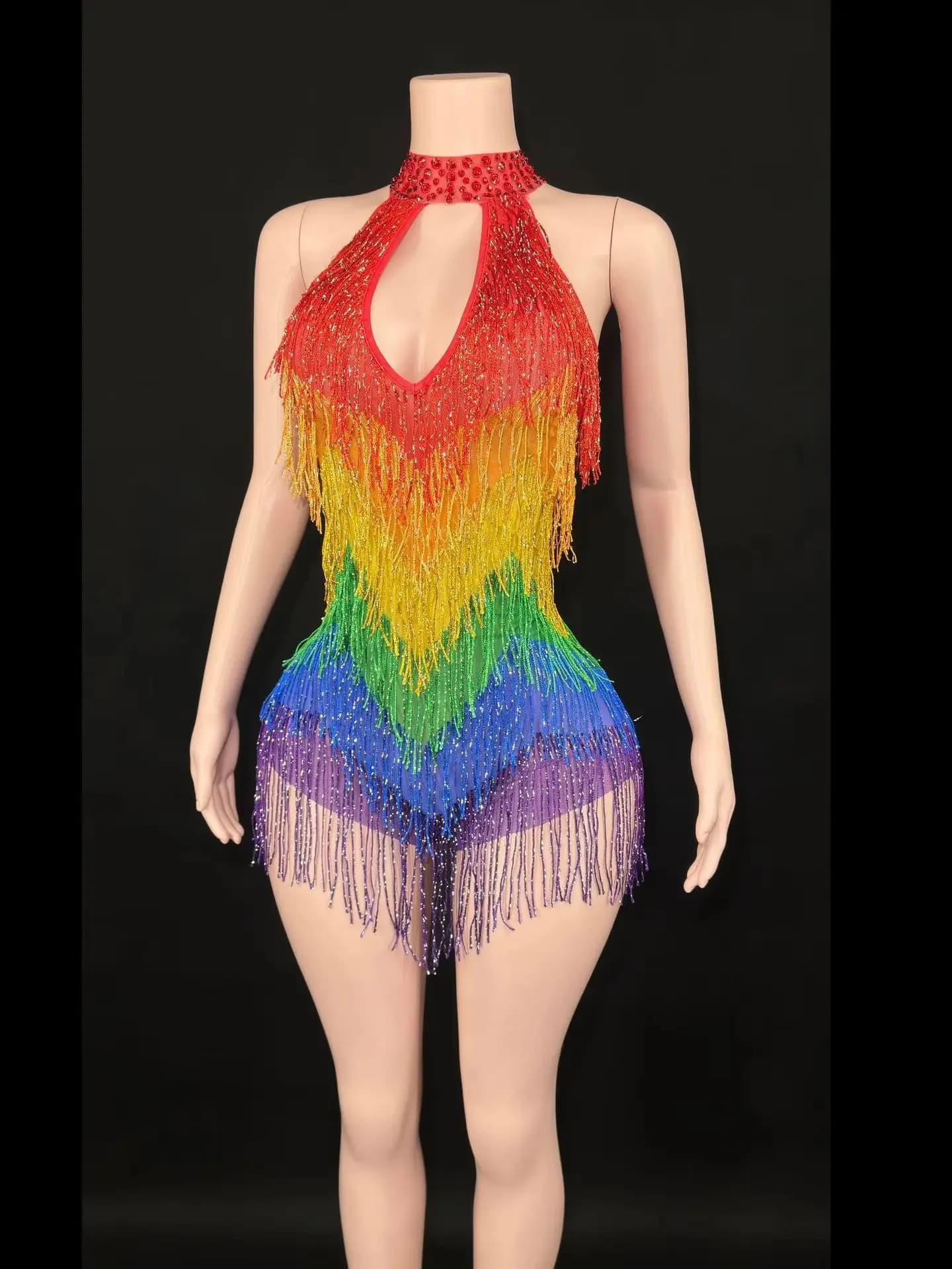 Robe de soirée scintillante et fluide pour femme, style Xia Hongyan, inspirée des tendances transfro