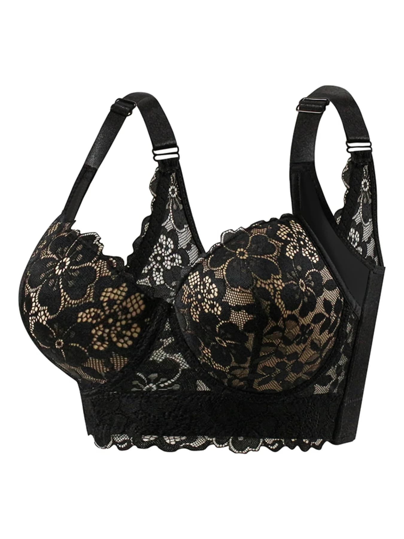 Soutien-gorge en dentelle, soutien-gorge confortable et respirant, soutien-gorge à armatures en acie