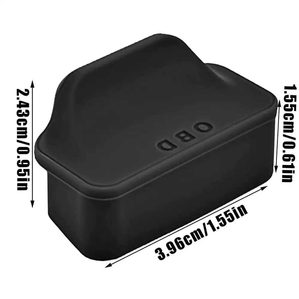 Couvercle de protection de Port OBD, capuchons de connecteur de Diagnostic anti-poussière pour autom