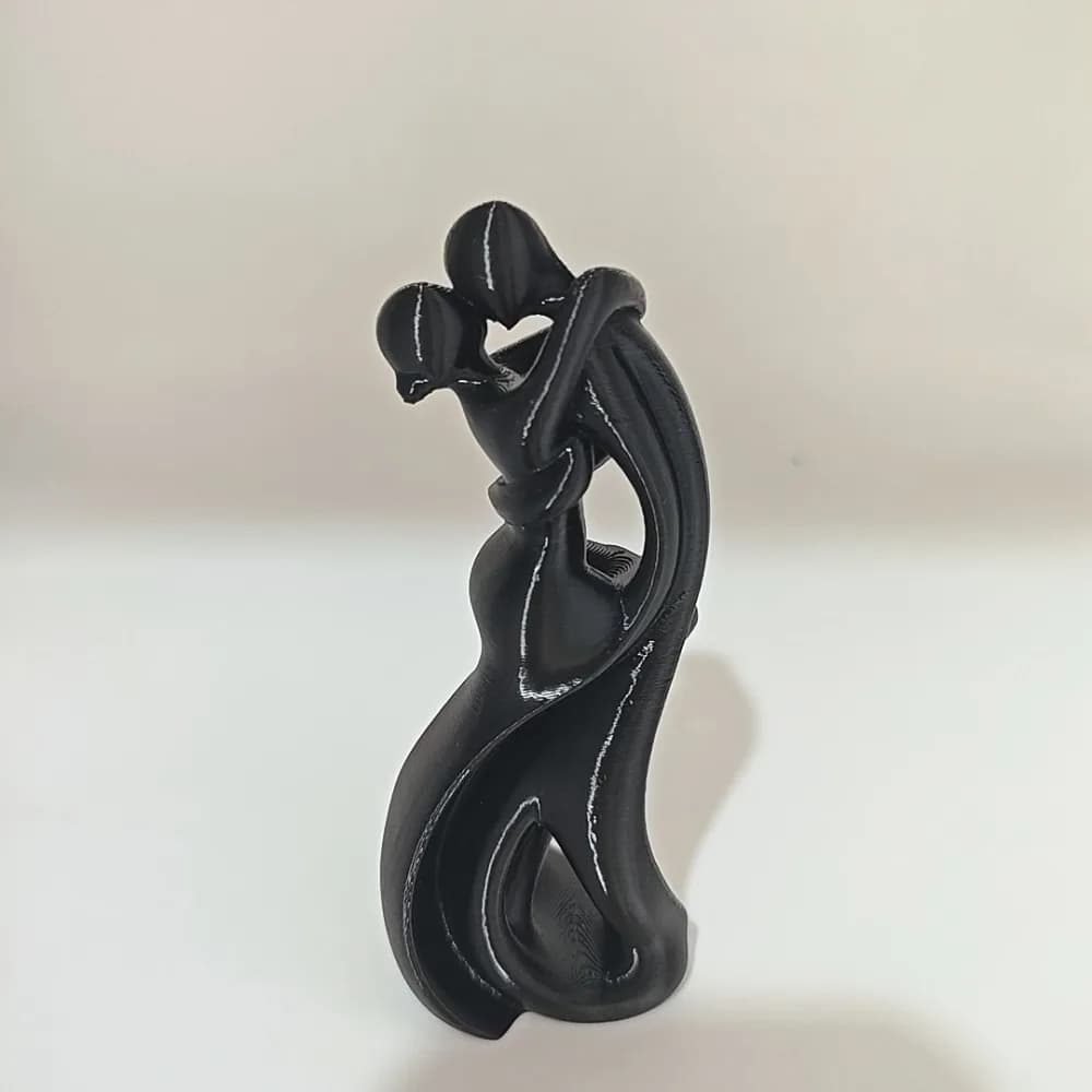 Ornements de sculpture Danseurs de Tango, Élégantes figurines de couple enlacé, Idéales pour les sal