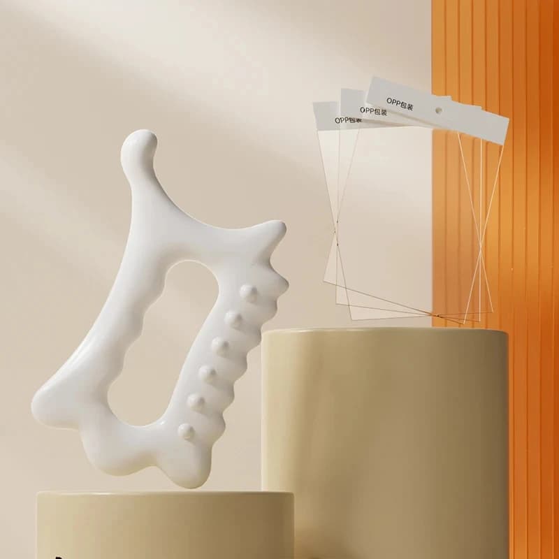 Bâton de massage pour le modelage du corps, brosse pour tirer les muscles du visage, brosse pour les