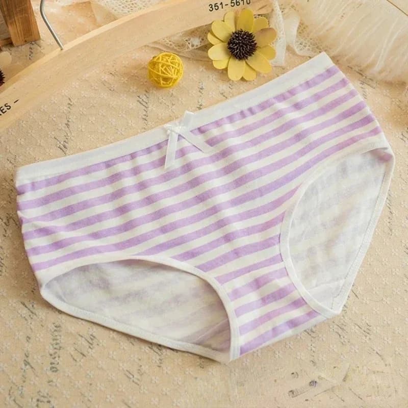 Culottes pour femmes, style Anime japonais Kawaii Lolita, sous-vêtements avec nœud, sous-vêtements à