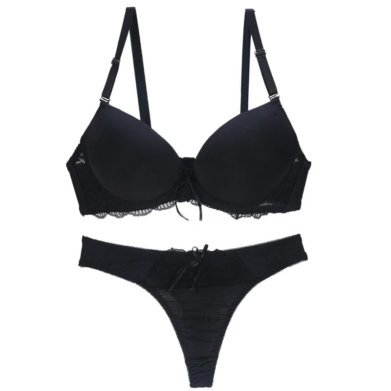 Ensemble de soutien-gorge luxueux en dentelle saturée, sous-vêtements coupe BCDE pour femmes, Beige,