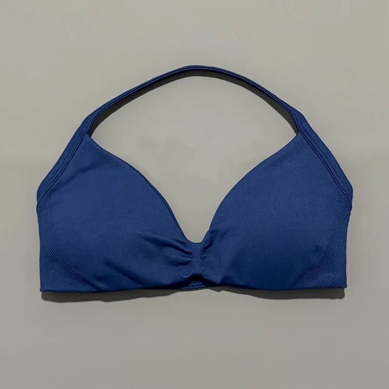 Soutien-gorge de sport à bretelles, sous-vêtements de Yoga pour femmes, haut de gymnastique, exercic