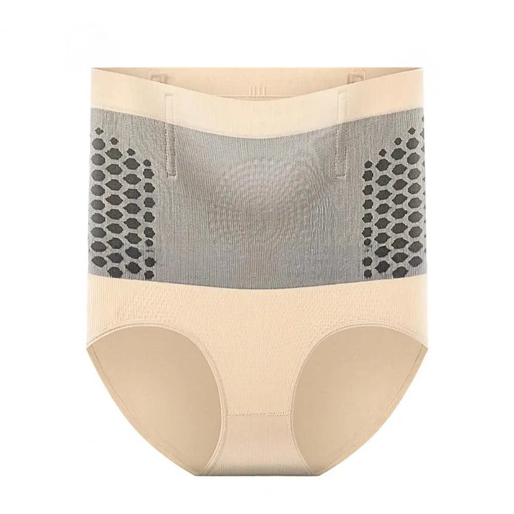 Culotte gainante post-partum pour femme, taille haute, contrôle du ventre, respirante, couvrance int