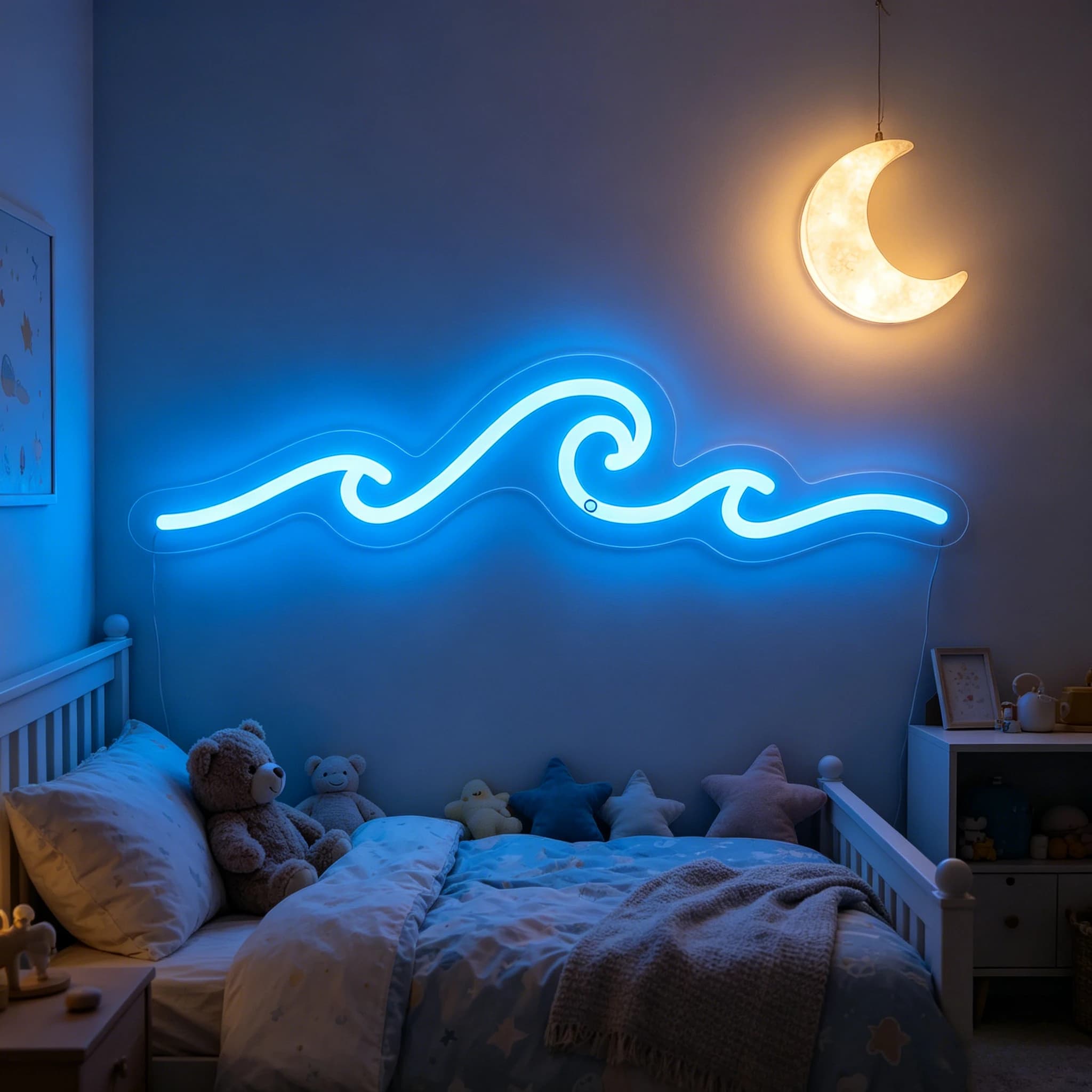 Inspirational aujourd'hui est une bonne journée enseigne au néon mur LED Art pour la décoration inté