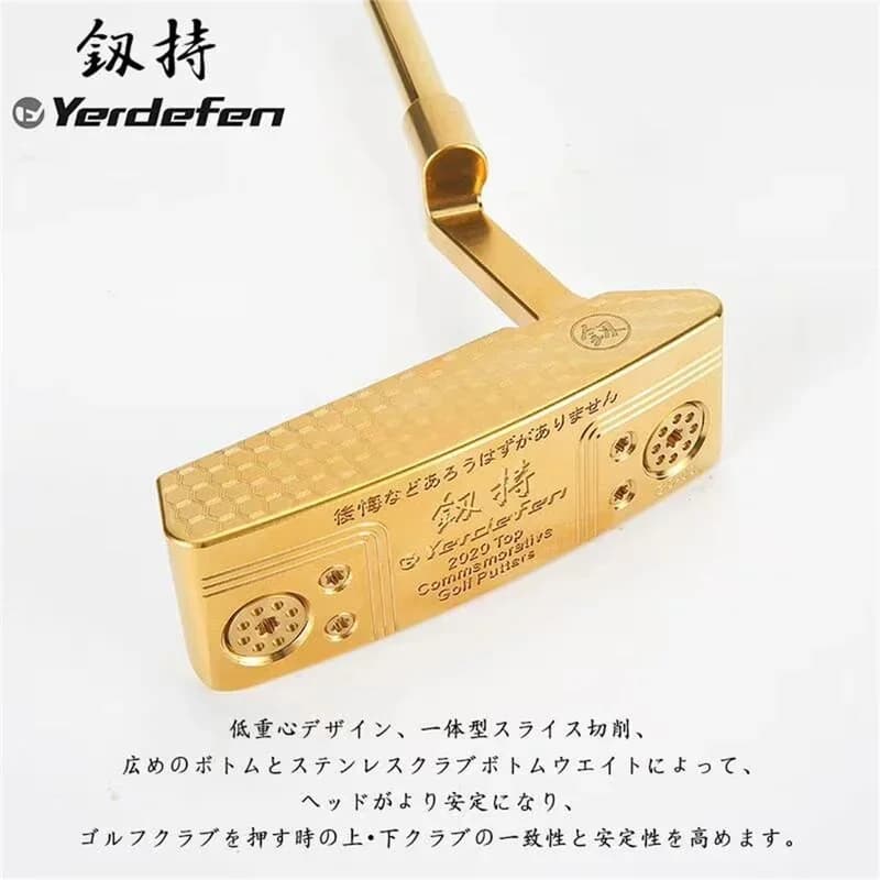 Putter de golf à centre de gravité bas, pour une stabilité accrue, édition limitée, authentique et a