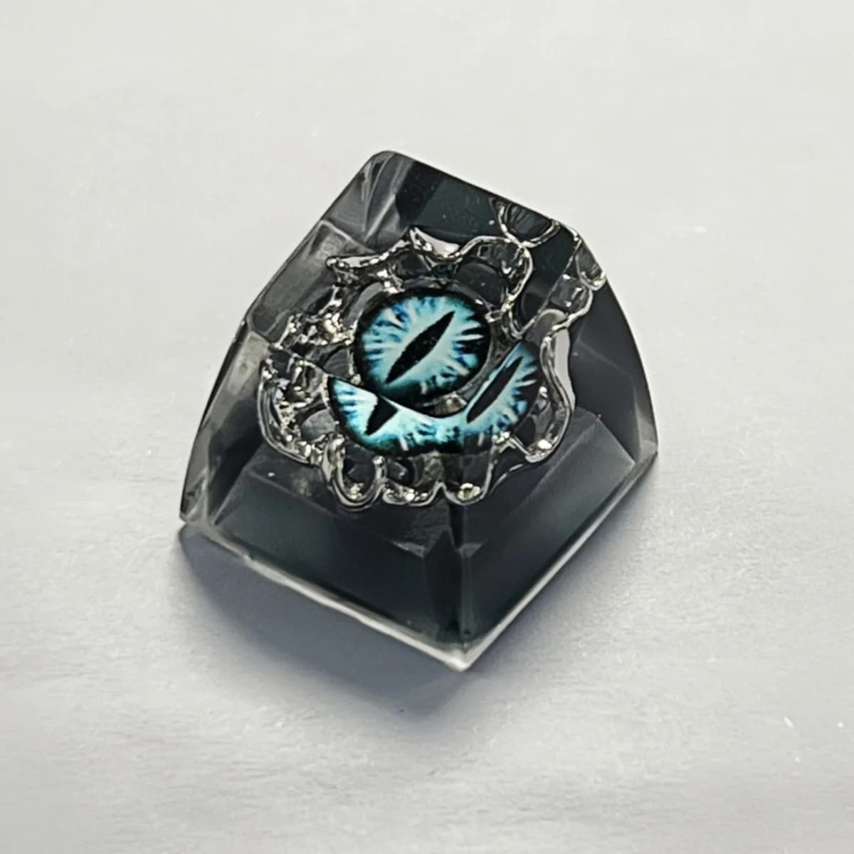 Evil Eyes bricolage clavier mécanique résine Keycaps Artisan personnalisé joli soleil et lune/étoile
