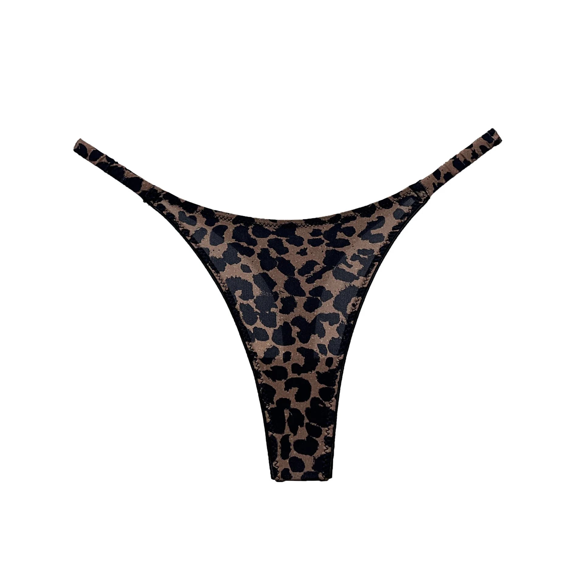 Lingerie sexy : Strings et culottes taille basse pour femme, sous-vêtements féminins sans couture, s
