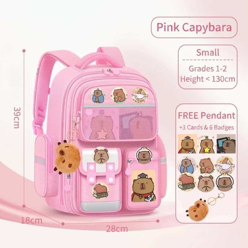 Sac à dos orthopédique pour enfants, imperméable, grande capacité, réduit la charge, idéal pour les 