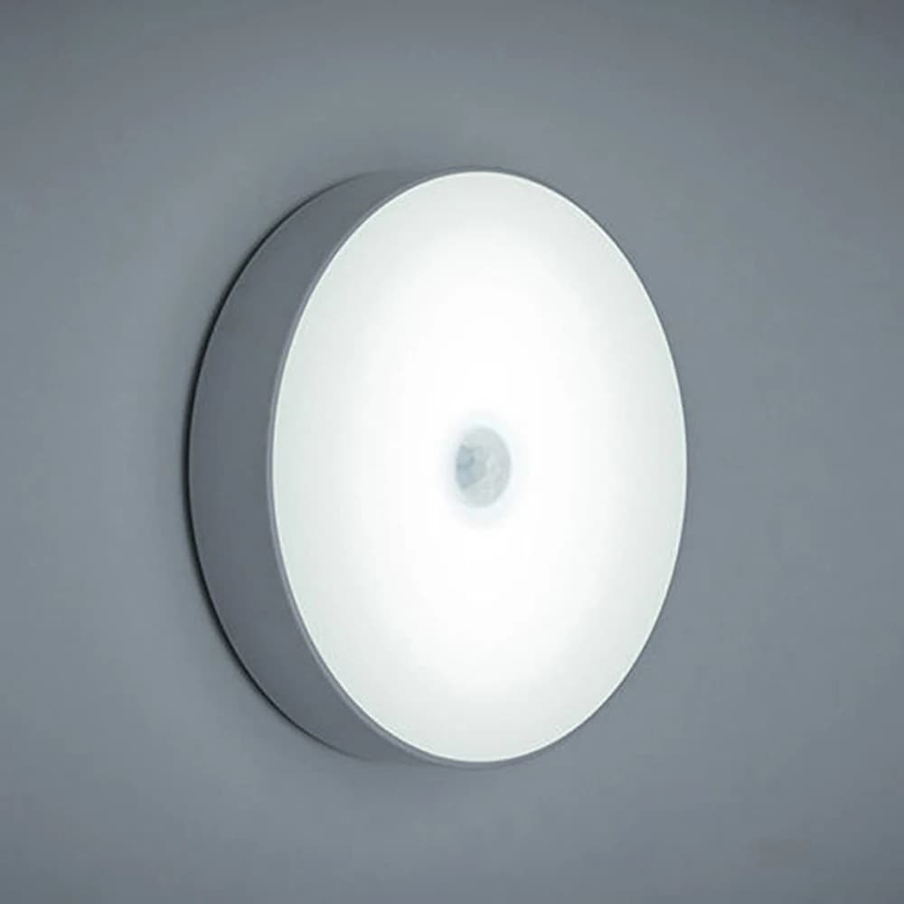 Lampe LED rechargeable par USB avec détecteur de mouvement, magnétique, sans fil, lumière blanche ch