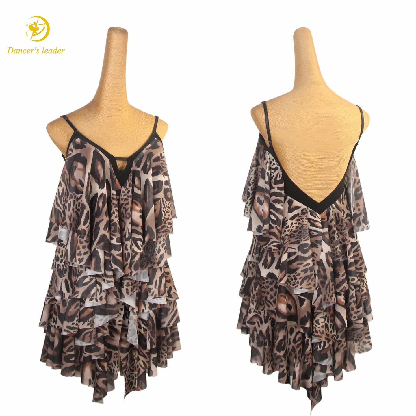 Robe de danse latine pour adultes, vêtements professionnels plissés haut de gamme à épaules dénudées