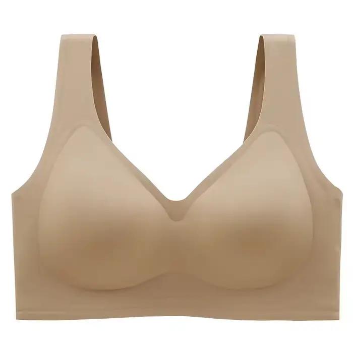 Lingerie féminine Sexy, grande taille, sans Trace, beau dos, haut tubulaire, sous-vêtements fins, gr