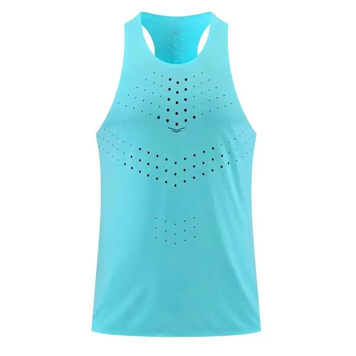 Athlétisme débardeur gilets de course vitesse sport Fitness chemises gars sans manches hommes femmes