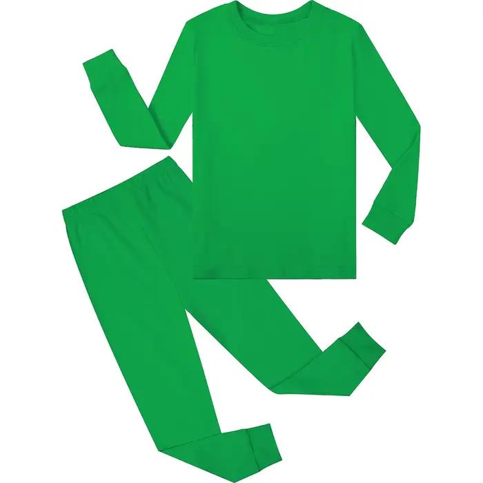 Pyjamas pour tout-petits Pyjamas pour garçons Thanksgiving Vêtements de nuit pour enfants filles Hal