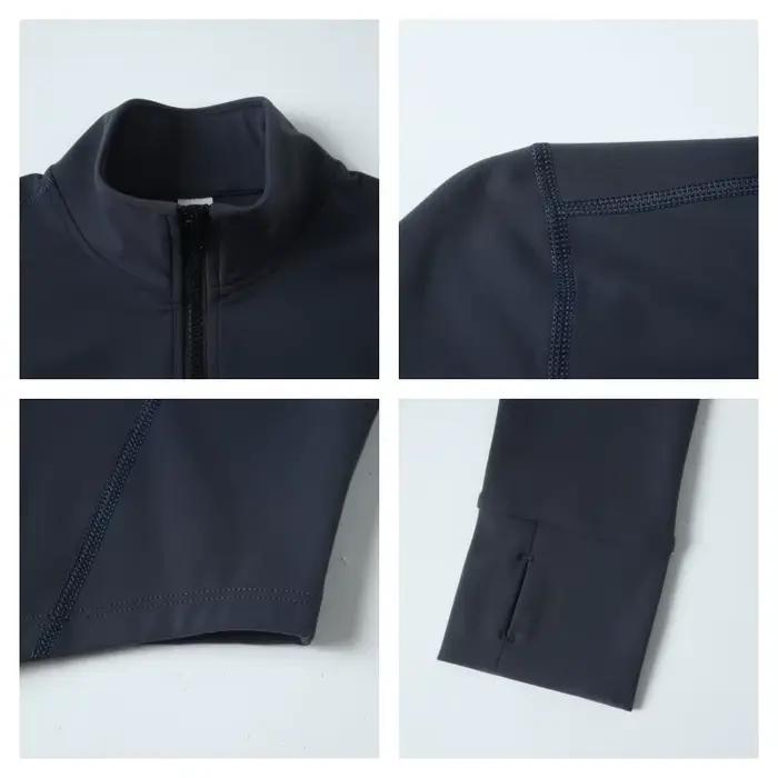 Hearuisavy Vestes de sport ultra-douces pour femmes, vêtements de yoga à fermeture éclair, vêtements