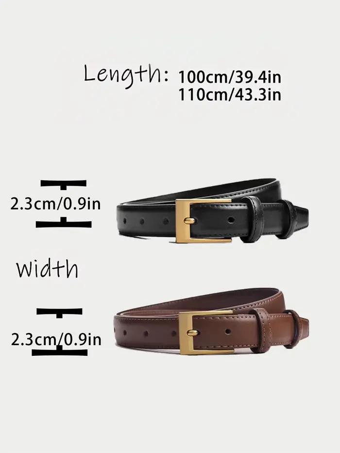 Ceinture femme mode haute qualité boucle ardillon ceinture véritable luxe souple ceinture en cuir PU