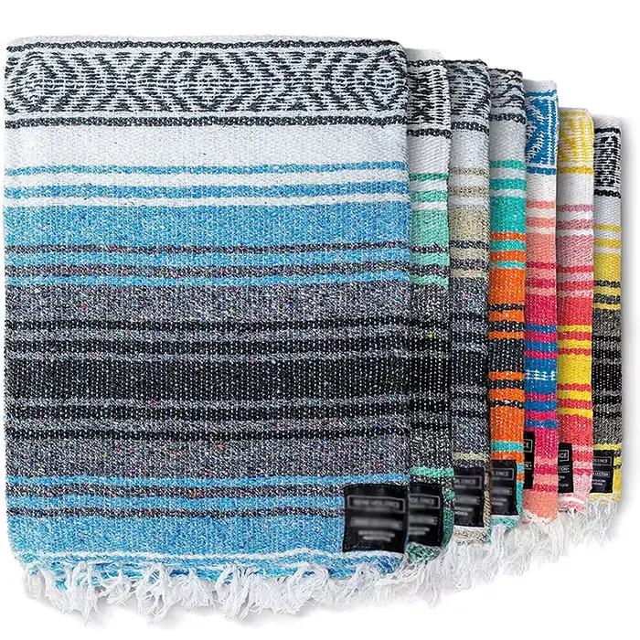 130*170 couverture de Yoga mexicaine imprimer serviette de Yoga couvertures de Pilates tapis de Camp