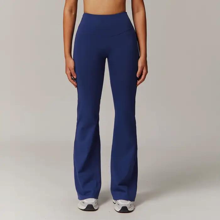 Leggings évasés taille haute pour femme, élastiques, effet push-up, pour fitness, yoga et entraîneme