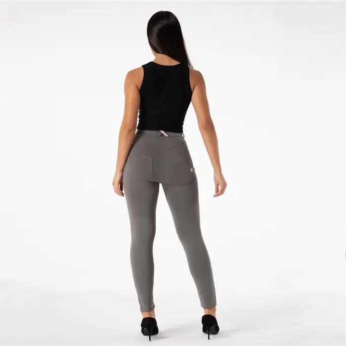Shascullfites Melody-Pantalon Push-Up mi-haut pour femme, confortable, vert olive, TUNIControl