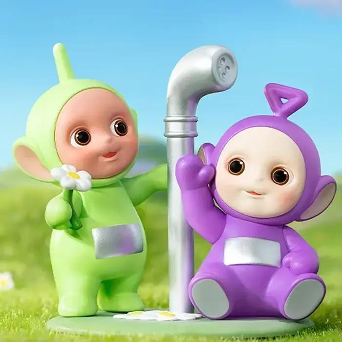 POP MART Teletubbies série compagnon boîte aveugle devinez sac boîte mystère jouets poupée mignon An