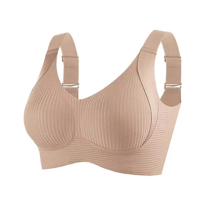 Soutien-gorge Anti-affaissement sans couture pour femmes, sous-vêtements à grande poitrine, bonnet c