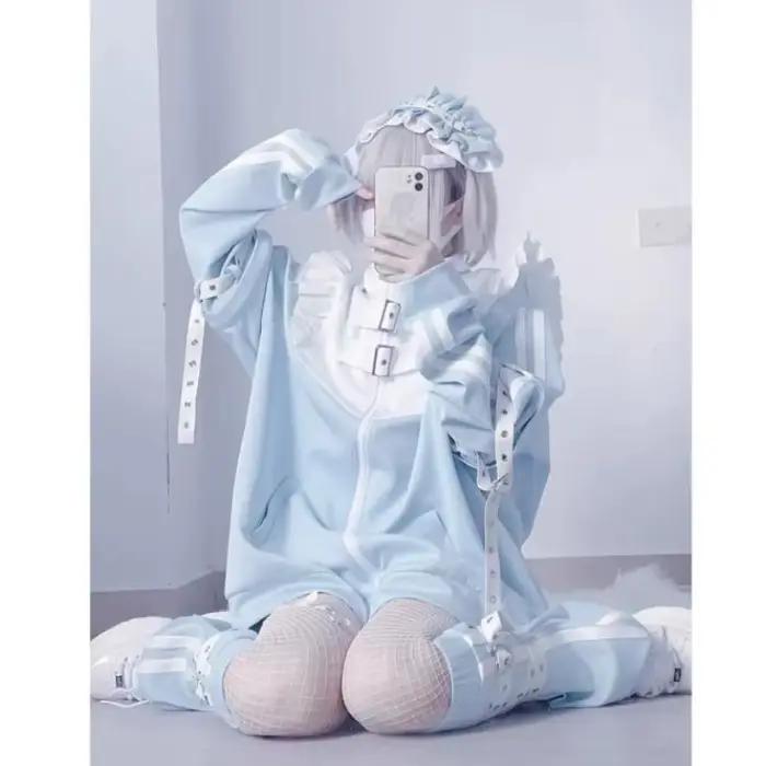 vêtements d'extérieur,pull hiver femme,stitch disney Sweats à capuche patchwork Stitch pour femmes,