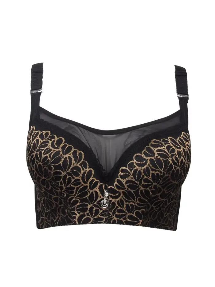 Soutien-gorge sexy grande taille pour femme, bonnets B C D E, tailles 75 80 85 90 95 100 105, en den