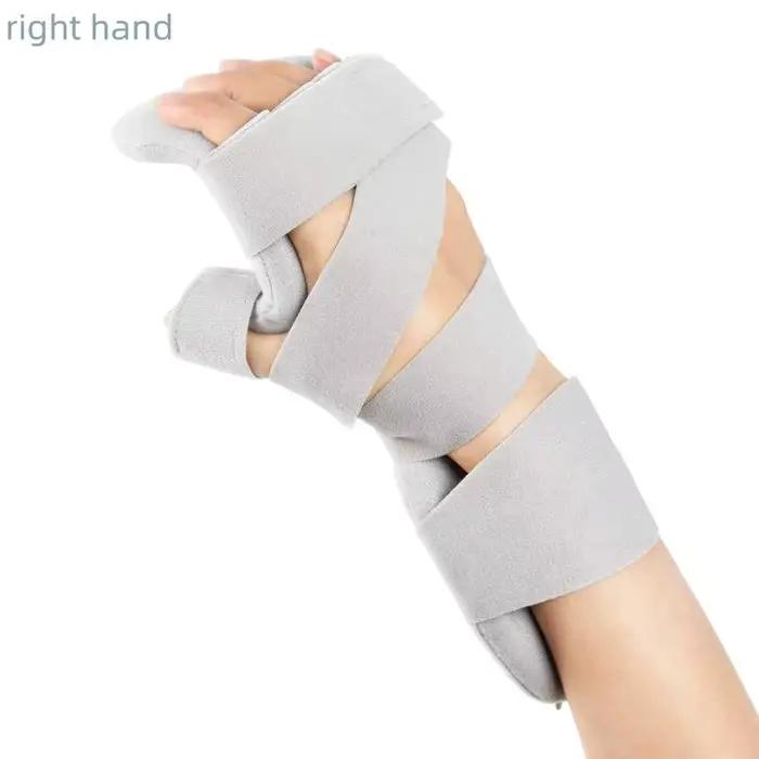 Attelle de nuit réglable pour main et doigts, support orthopédique pour poignet, pour la rééducation