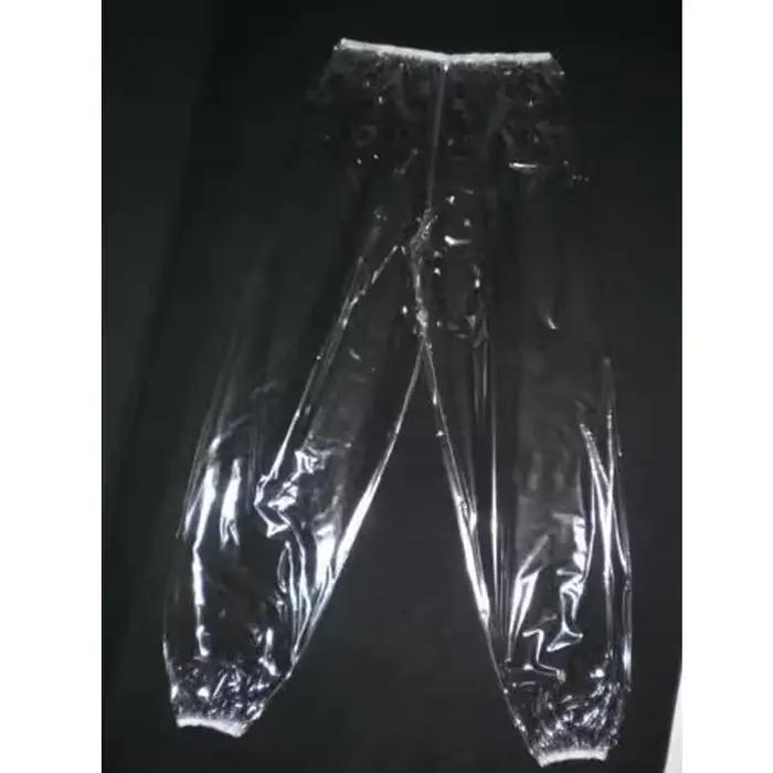 Culottes transparentes sexy pour hommes, pantalons en PVC transparent, boxers pour femmes, culottes en plastique douces et lisses pour couples, culottes imperméables