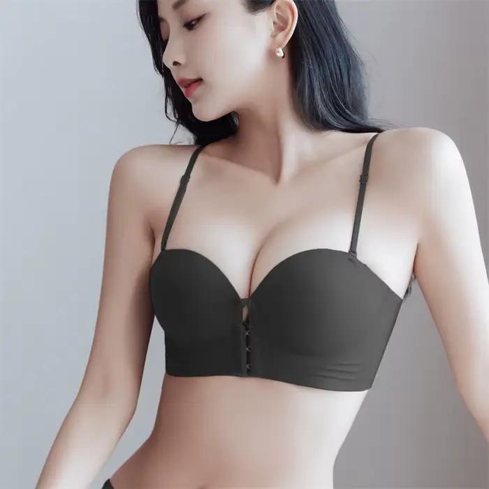 Soutien-gorge invisible pour femmes, sans trace, avec fermeture avant, pour petits seins, design élégant et confortable pour toutes les occasions
