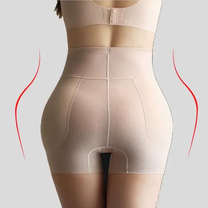 Bout à bout rehausseur sous-vêtements taille haute femmes ventre serrage culotte hanche Shapewear fesses corps Shaper bout à bout coussin culotte