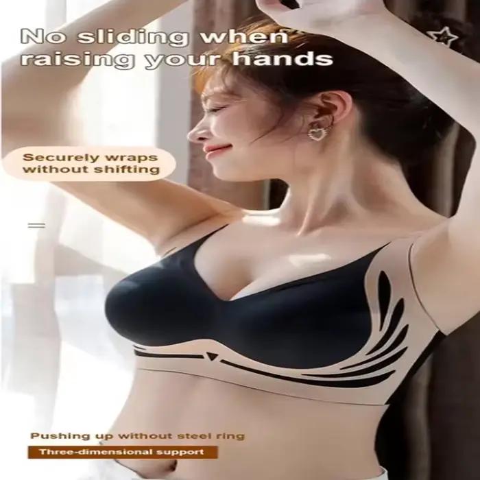 Bezešvé push-up podprsenky pro ženy