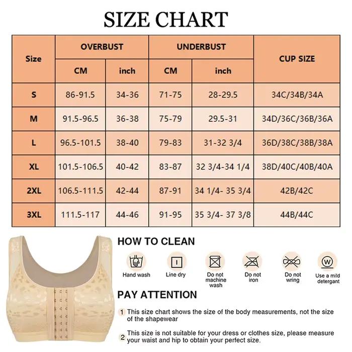 Soutien-gorge sans armatures à fermeture avant en dentelle pour femme, avec larges bretelles de maintien, effet push-up et galbant, boucle réglable, respirant, lingerie sculptante