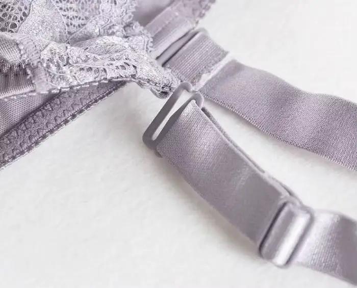 Soutien-gorge Transparent grande taille pour femmes, couverture complète, Non rembourré, à armatures, Lingerie en dentelle Ultra-fine, 36 38 40 42 C D E F G H