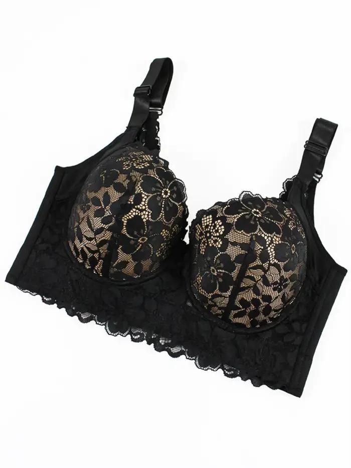 Soutien-gorge en dentelle, soutien-gorge confortable et respirant, soutien-gorge à armatures en acier, soutien-gorge anti-affaissement, lingerie et sous-vêtements sexy pour femmes