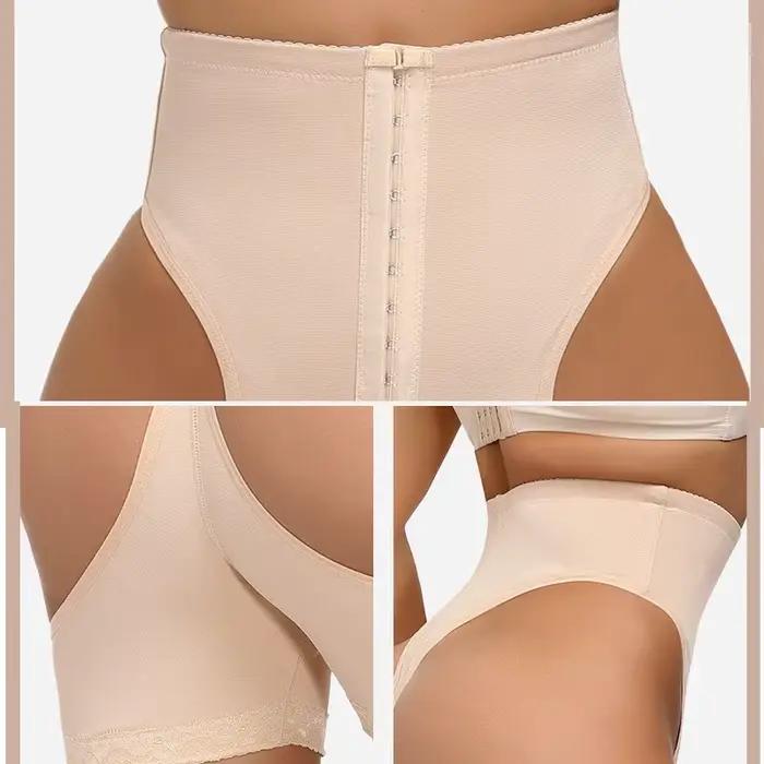 Bout à bout Shaper culotte évider ventre contrôle crochet sous-vêtements butin rehausseur Push Up Shapewear