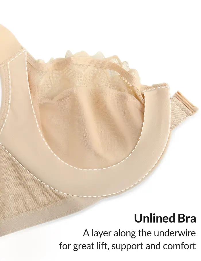 Soutien-gorge Sexy en dentelle pour femmes, fermeture frontale, maille métallique, grande poitrine, été, mince, confortable, Lingerie pour dames, nouvelle collection