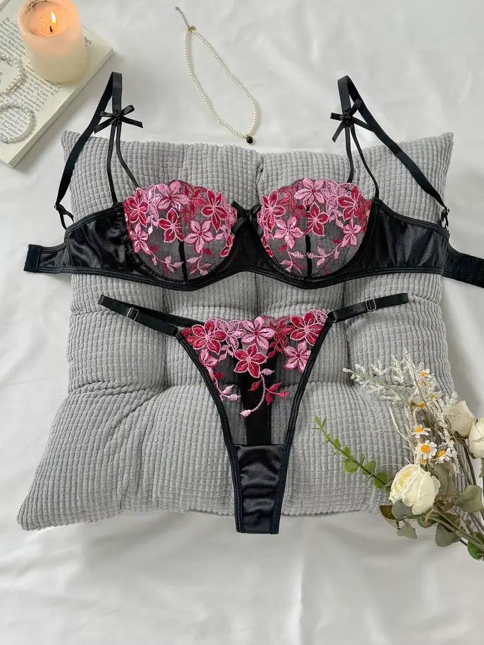 Valentine's Eve – soutien-gorge de Lingerie Sexy pour femmes, groupe Danube violet clair, costume pour femmes, la tentation d'une nuit séduisante