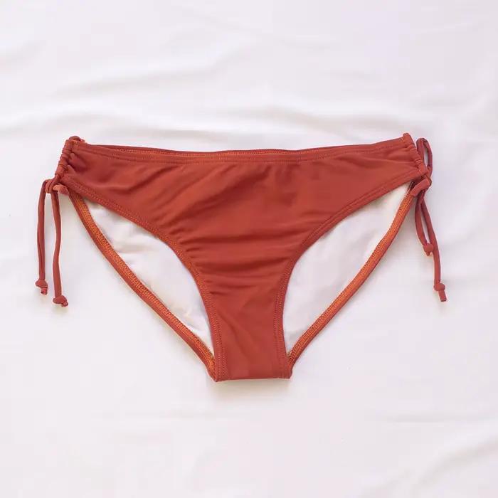 Bandage Floral Bikini de base Tanga Bikinis brésiliens femmes bas 2025 Sexy maillot de bain femmes bas maillot de bain 171T