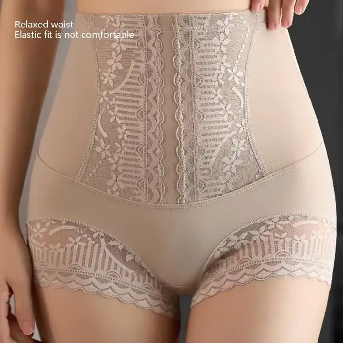 Culotte gainante taille haute pour femme, effet remonte-fesses, amincissante ventre plat, post-partum