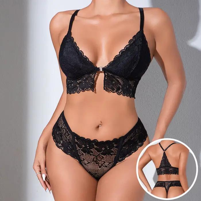 Sexy krajkový lingerie set