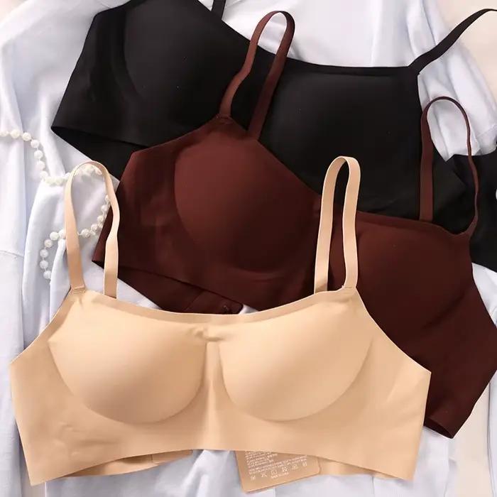 Soutien-gorge en gel sans bretelles, sans coutures, avec effet push-up