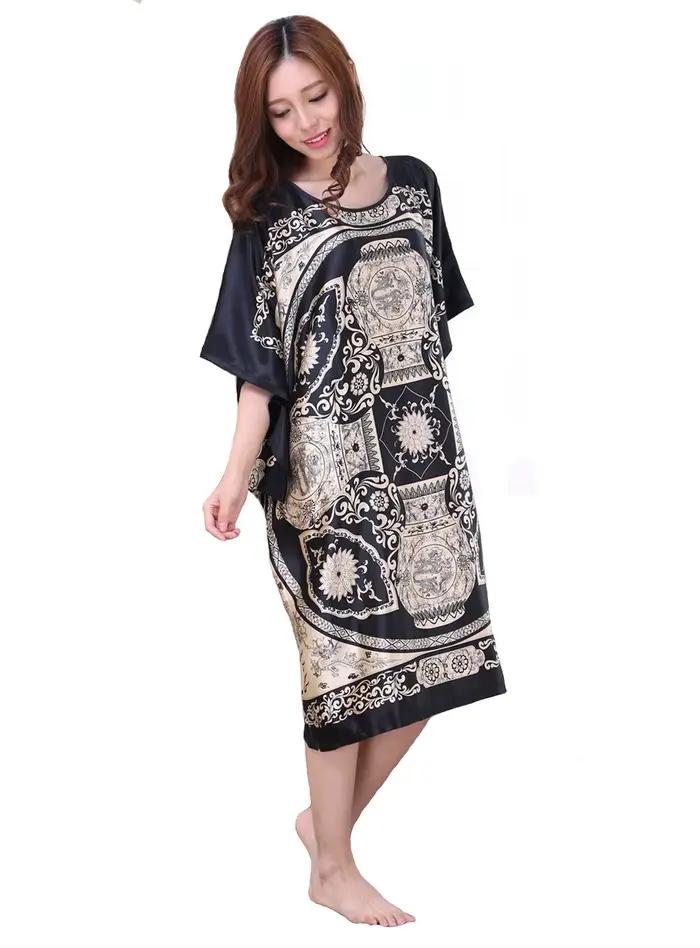 Chemise de nuit en satin pour femmes, vêtements de nuit College, robe de bain, chemise de nuit sexy, vêtements pour la maison, InDispensLingerie, été
