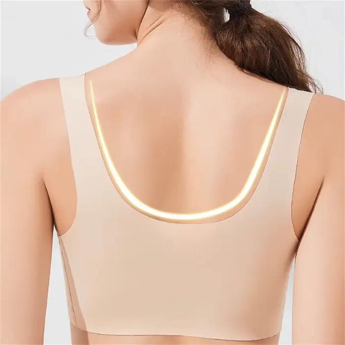 Soutien-gorge confortable pour mastectomie, 75-95ABC, P toxique avec poches pour seins en silicone pour cancer du sein, lingerie pour femme
